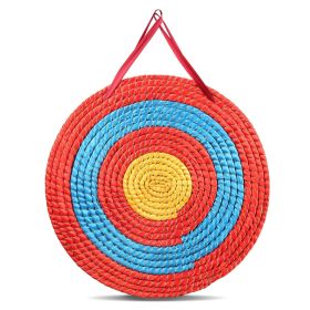 Archery Target, 3 Layers 20" Arrow Target, Traditional Solid Straw Round Archery Target Shooting Bow, Hand-Made Arrows Target